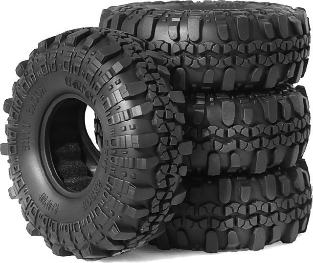 RS Raupenreifen Rock Terrain, 4-teiliges Set, Schwarz - Bild 1