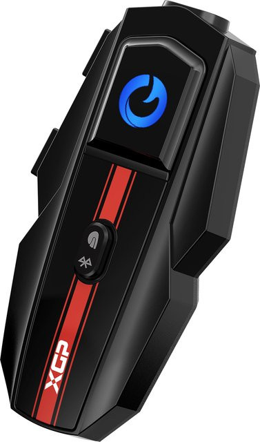 XGP Motorrad-Intercom Bluetooth Helm-Headset mit Sprachsteuerung, Musik-Sharing und Geräuschunterdrückung sowie 1000mAh Akku - Bild 1