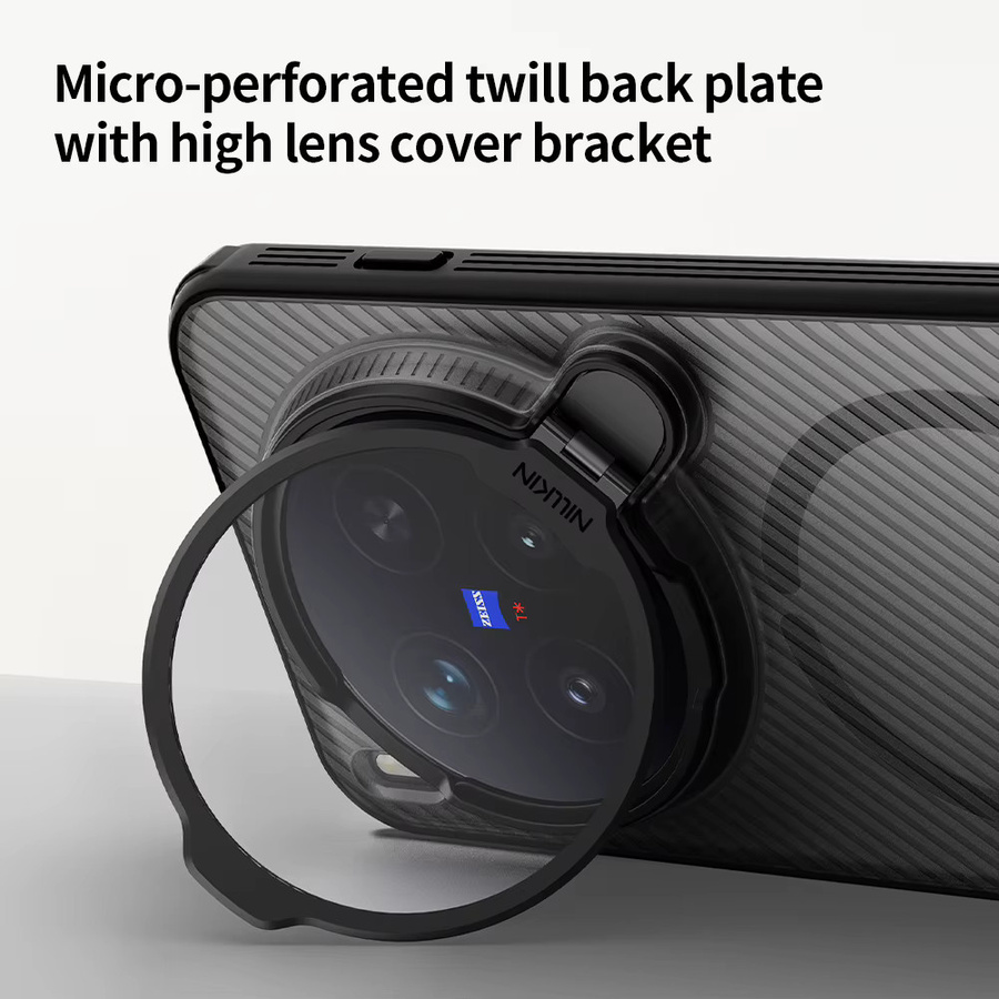 NILLKIN CamShield Pro MagSafe Hülle für Vivo X300 Ultra Pro mit magnetischer Objektivabdeckung in Schwarz oder Grau - Bild 4