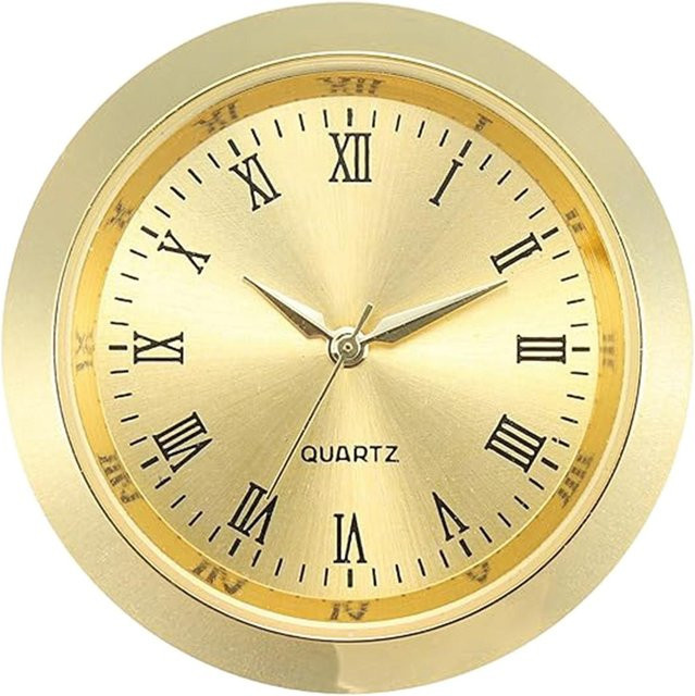 Quarzuhreinsätze Messing, Gold, Unisex - Bild 1
