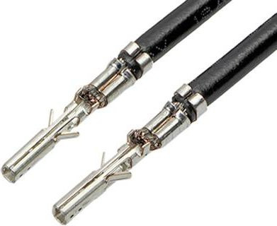 Molex Crimpkontakt mit Litze 2147601123 in Schwarz und Silber - Bild 1