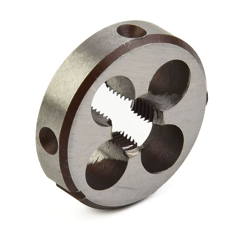 VIBRATITE HSS Rohrgewindematrizen Set mit Rechtsgewinde für BSP Gewinde in den Größen 1/8, 1/4, 3/8, 1/2, 3/4 in Silber - Bild 4