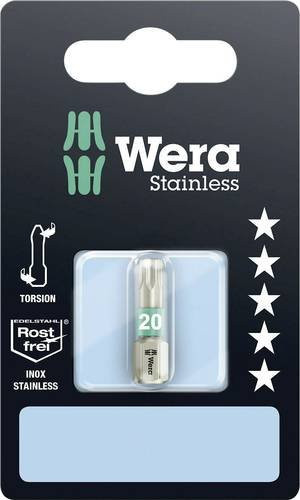 Wera Torx-Bit T 20 aus Edelstahl in Silber - Bild 1