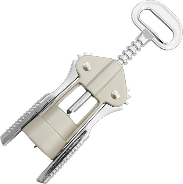 Fackelmann Korkenzieher mit Folienmesser in Beige, Höhe: 23 cm - Bild 1