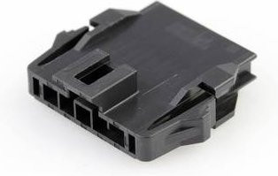 Molex Buchsengehäuse-Kabel Schwarz mit 5 Polen und 2,50 mm Rastermaß - Bild 1