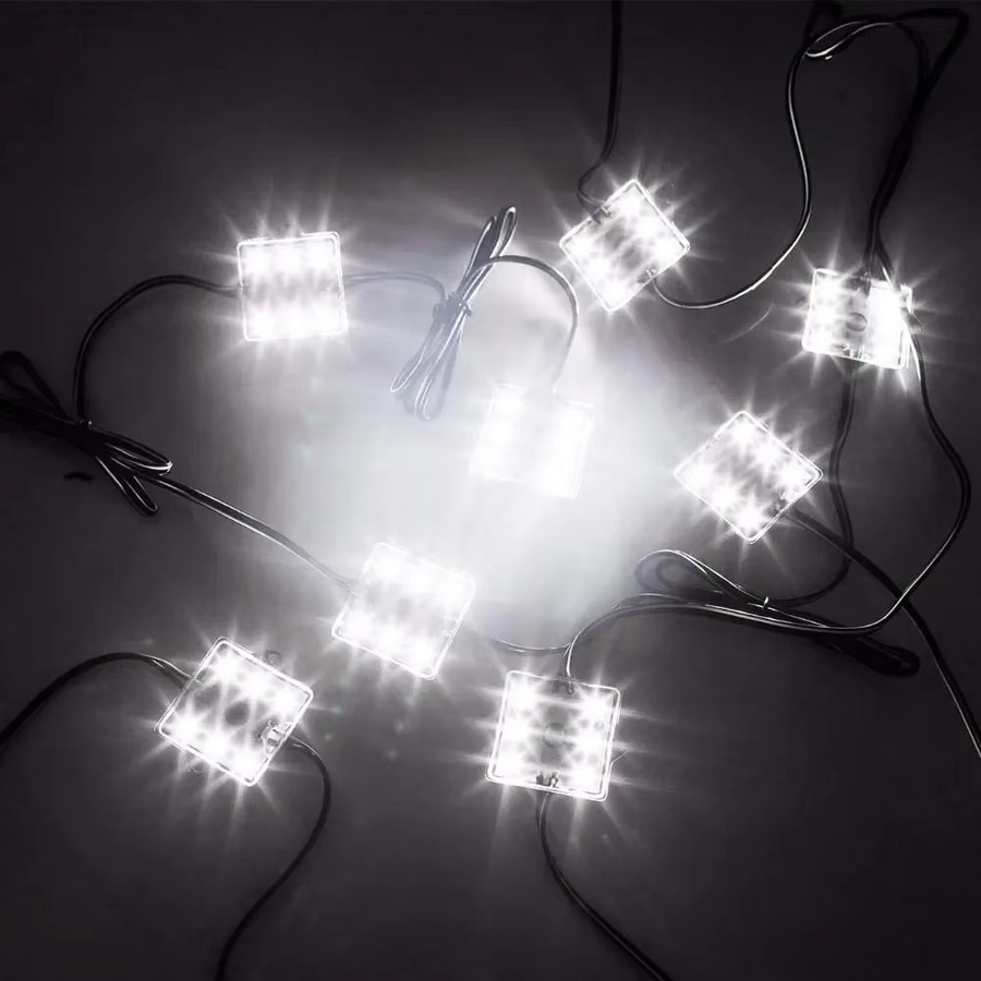 Dreamburgh LED Licht Dekoration für Auto und Pickup, wasserdicht, 48 LEDs, Farbe: Weiß - Bild 2