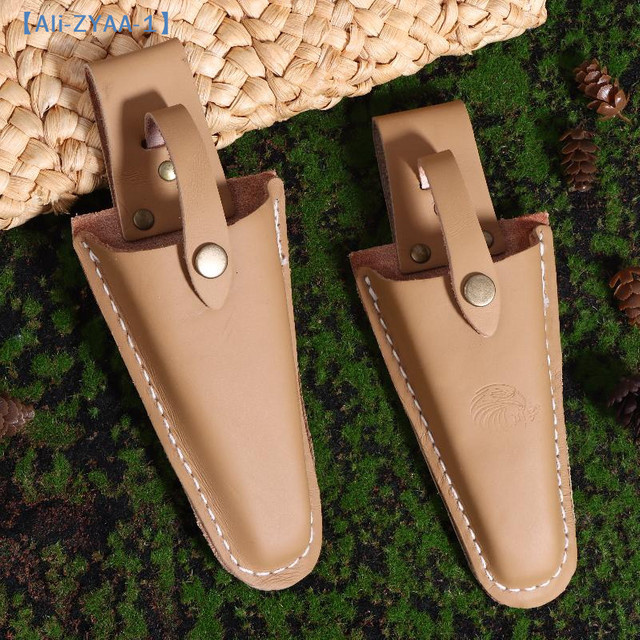 JETTING Leder-Zangenhalter mit Schnalle in Braun als Werkzeugtasche und Gürtelhalter für Gartenschere und Gartenwerkzeug - Bild 1