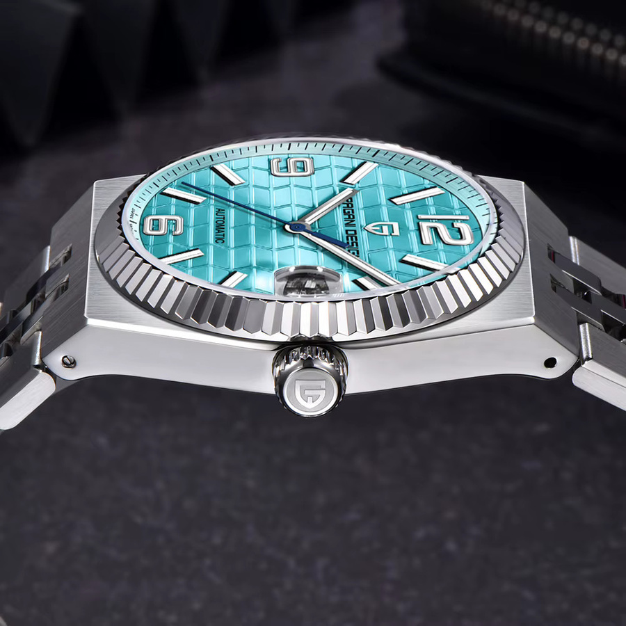 PAGANI DESIGN Armbanduhr, Automatik, Edelstahl, Grün, Saphirglas, 40 mm, Herren - Bild 2