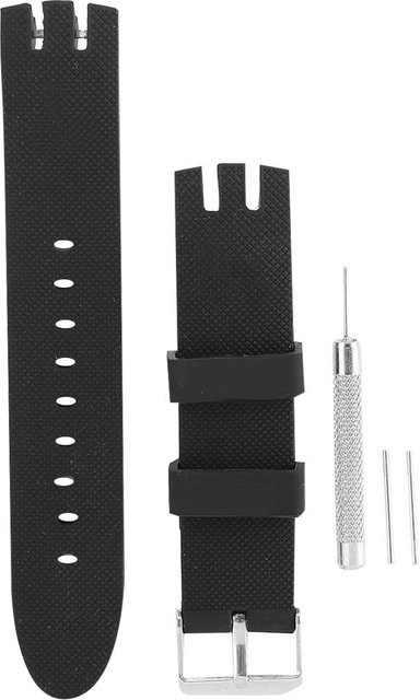 Neoglint Uhrenarmband Silikon, Schwarz, Unisex - Bild 1