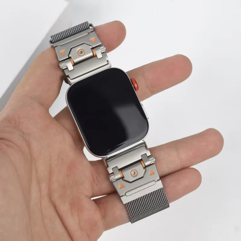 Uhrenarmband Milanaise, Edelstahl, Unisex - Bild 2