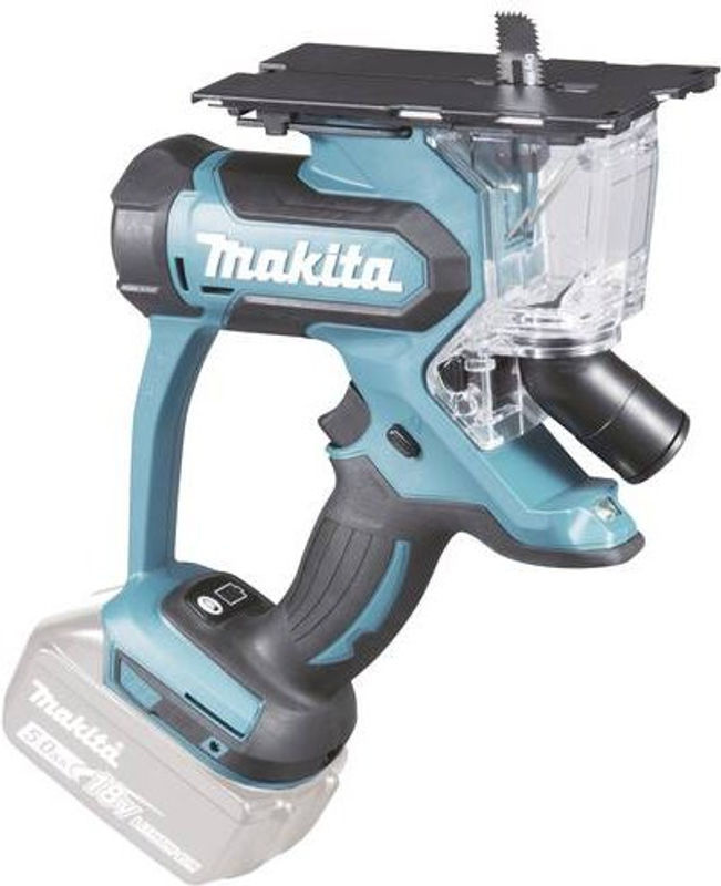Makita Akku-Gipskartonsäge DSD180Z Solo-Version in Blau - Bild 2