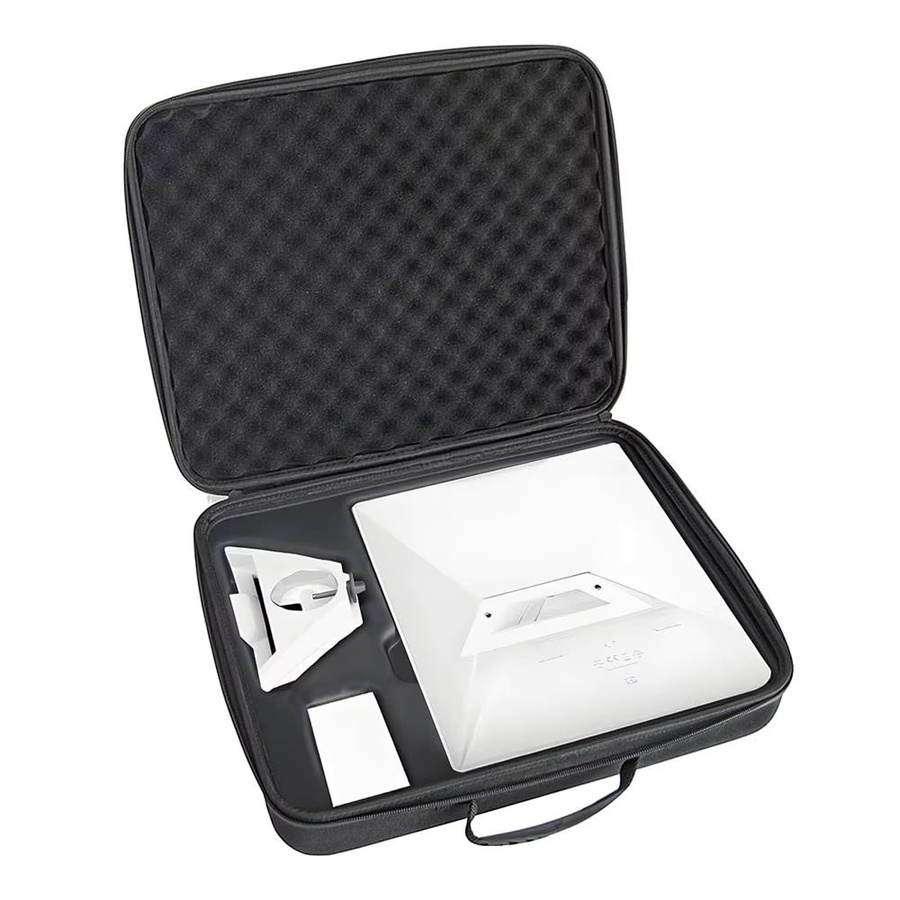 SZKOSTON Starlink Mini Reisetasche in Schwarz mit stoßdämpfendem Schaumstoff Innenschutz und Hartschale als tragbarer Aufbewahrungskoffer für Adapter und Kabel - Bild 7