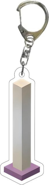 Bandai Schlüsselanhänger, Cartoon Pixel Welt Kumpel, Acryl, Unisex - Bild 1