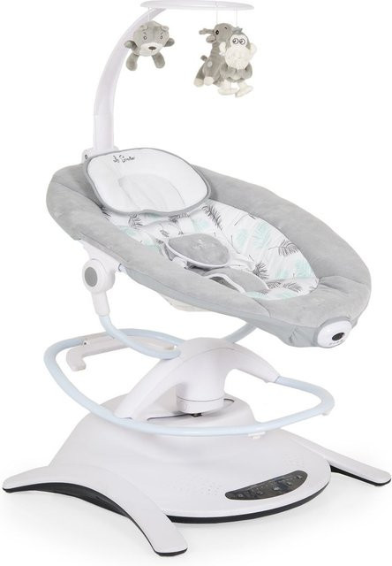 Cangaroo Babywippe La Scala elektrisch mit Schaukelfunktion und Vibration in Grün - Bild 1