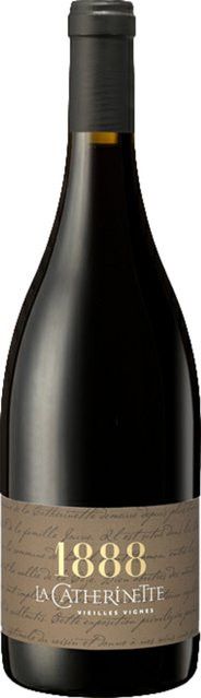 La Catherinette Rotwein Côtes du Rhône, Syrah, 2023, trocken, 0,75 l - Bild 1