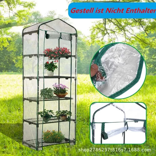PVC Wintergarten Abdeckung zum Schutz von Blumen und Pflanzen für den Garten - Bild 1