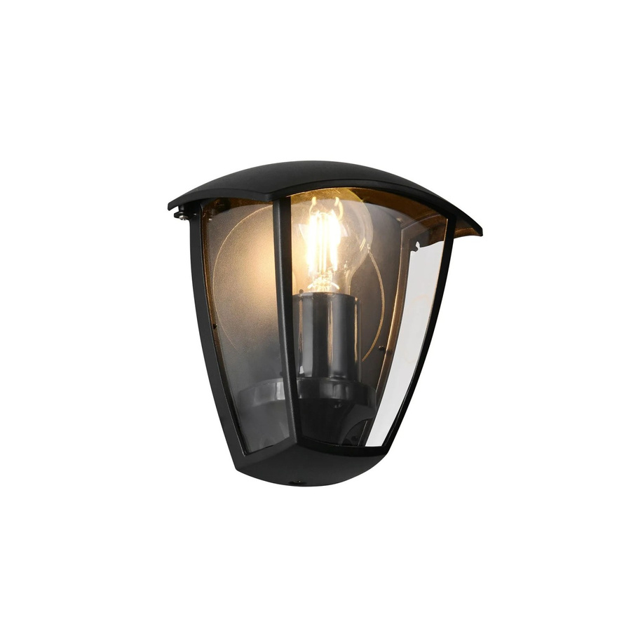 Trio LED-Wandleuchte Venta Schwarz Matt aus Aluminium für Außenbereich B/H/T: 18 x 20 x 13 cm - Bild 2