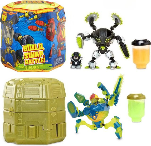Ready2Robot R2R Build Swap Battle Slime Blind Box, Einzelfigur, ab 3 Jahren - Bild 1
