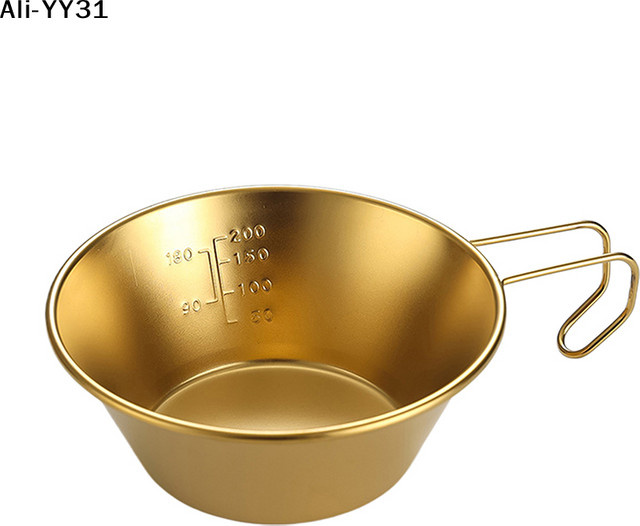 GUOMUZI Sierra Outdoor Tasse aus Edelstahl in Silber für Camping und Wandern - Bild 1