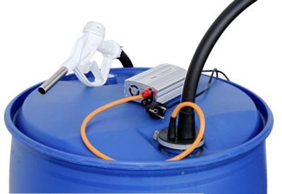 CEMO Elektropumpe CENTRI SP 30, 12V, mit 230V Netzgerät, für AdBlue, Diesel, Frischwasser und Kühlerfrostschutzmittel, inklusive 4m Schlauch und Zapfventil - Bild 1