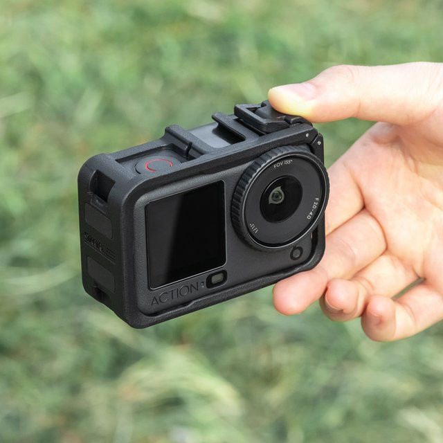 DJI Action 6 Kamerakäfig mit Schnellwechsel-Halterung für vertikale Aufnahmen in Schwarz - Bild 1