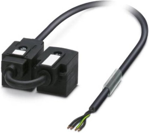 Phoenix Contact Doppelventilstecker-Adapter SAC-1,5/0,2-116/2XA-1L-Z 1458062 in Schwarz - Bild 1