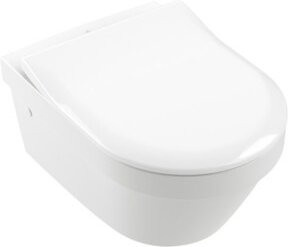 Villeroy & Boch WC-Sitz Architectura D-Form mit Quick Release und Soft-Close Funktion in Weiß - Bild 1