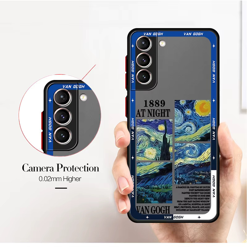Van Gogh Ölgemälde Handyhülle für Samsung Galaxy S26 S25 Ultra S24 Plus S23 S22 S21 S20 Note 20 Ultra FE in Multicolour - Bild 2
