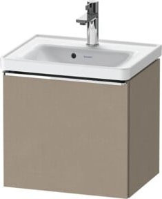 Duravit Waschtischunterschrank D-Neo beige, wandmontiert, B: 48,4 cm, T: 37,2 cm, H: 44,0 cm - Bild 1
