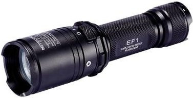 NiteCore EF1 LED Taschenlampe in Schwarz mit 830 Lumen und 270m Reichweite - Bild 1