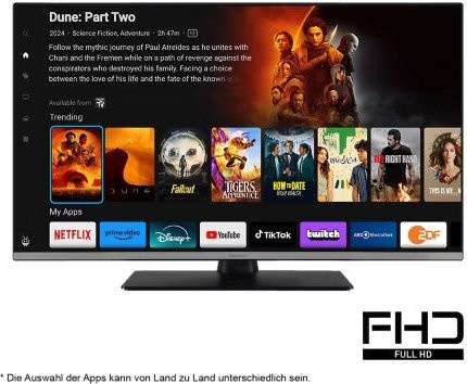 Panasonic TB-40S45AEZC Full HD LED LCD-TV mit Wi-Fi und HDMI in Schwarz (100 cm / 40") - Bild 1