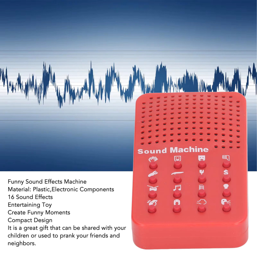 Qiilu Soundeffekte-Maschine, elektronisch, 16 Soundeffekte - Bild 3