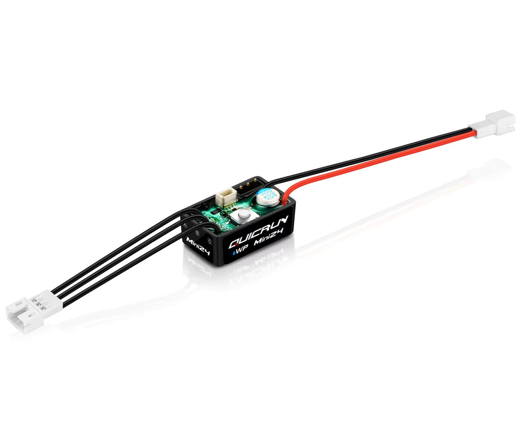 HOBBYWING QuicRun WP Mini24 25A Regler, Wasserdicht, 2-3S, gebürstet/bürstenlos - Bild 2