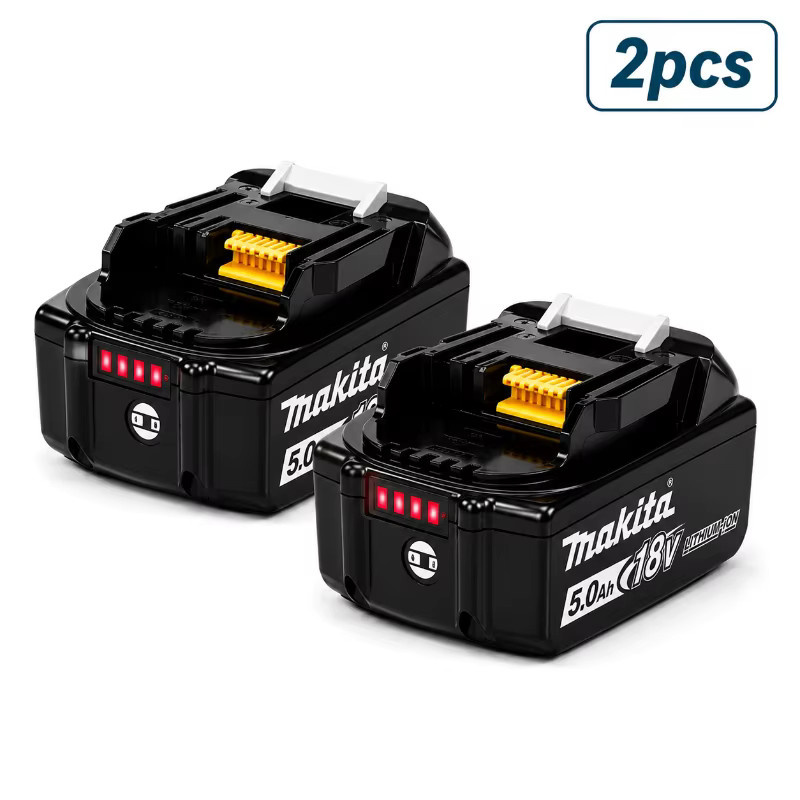 Makita Li-Ionen-Akku 18V 5,0Ah Schwarz Ersatz für LXT Akkuwerkzeuge - Bild 9