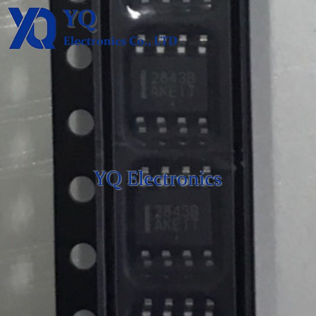 10er Set YQ UC2843BD1R2G PWM Controller Chip SOIC-8 in Schwarz - Bild 1