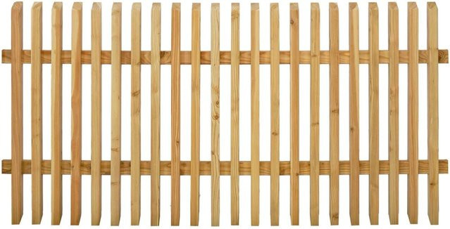 GartenLand Lattenzaun WIEN Palisade aus Lärche, naturbelassen, H: 180 cm, B: 90 cm - Bild 1