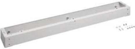 Hager Sockel FZ615EN für eHz Zählerschränke aus Stahl in Weiß B: 100 cm, T: 130 cm, H: 16 cm - Bild 1