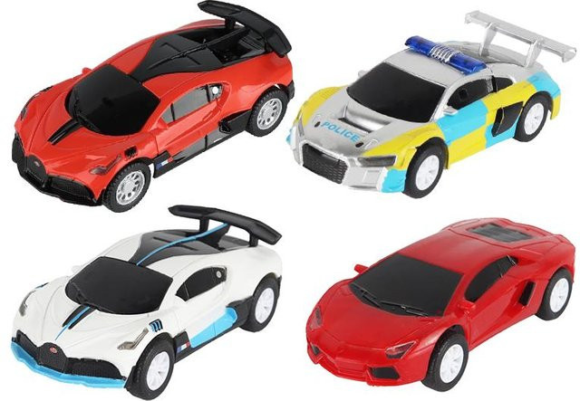 Linyi toy car Elektrische Analog-Slotcars, 1:64, Polizei, ab 7 Jahren - Bild 1