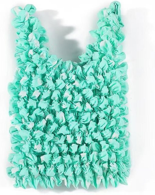 KaiTingu Wiederverwendbare Bubble Stretch Tasche in Türkis für Reisen - Bild 1