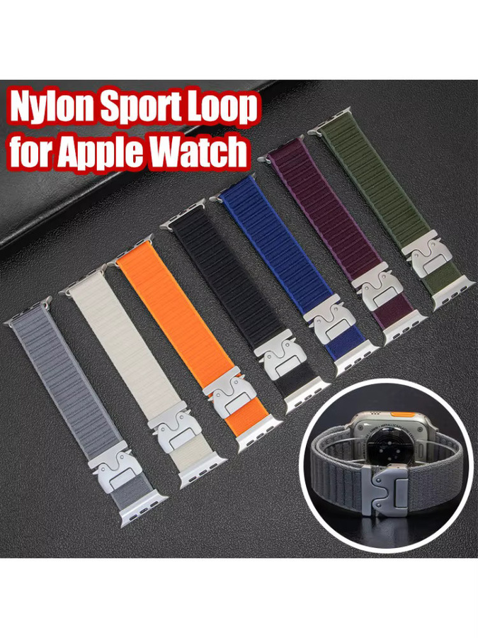 CHIICSMART Uhrenarmband Nylon, Sport Loop, Unisex - Bild 3