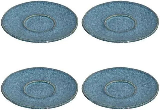 Leonardo Matera Espressountertassen 4er Set Blau Durchmesser: 11 cm - Bild 1
