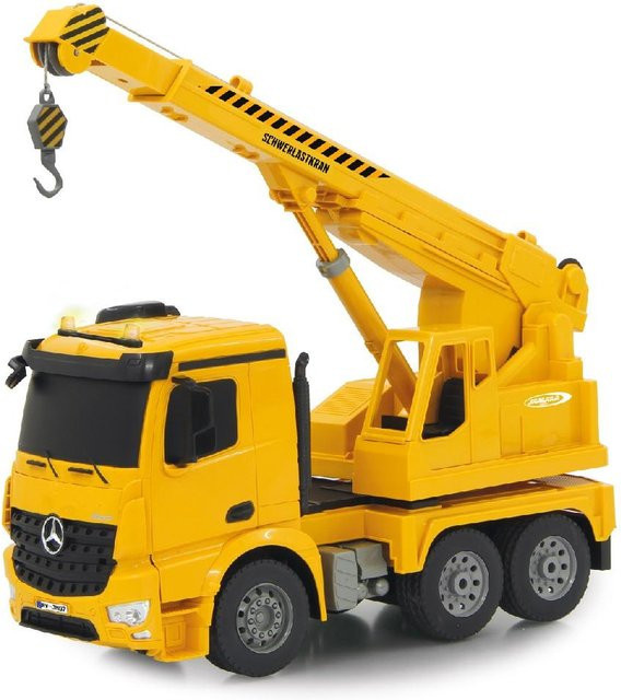 JAMARA Mercedes-Benz Schwerlastkran 1:20 gelb ab 6 Jahren - Bild 1