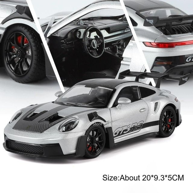 Linyi toy car 911 GT3 RS Miniatur-Sportwagenmodell, 1:24 Skala, ab 14 Jahre - Bild 1