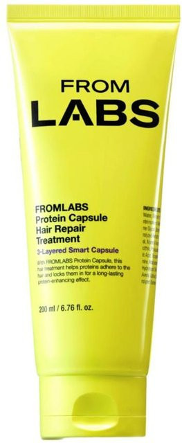 FROMLABS Protein Booster Pulver Haarmodellier-Set, 200 ml, für strapaziertes und trockenes Haar - Bild 1