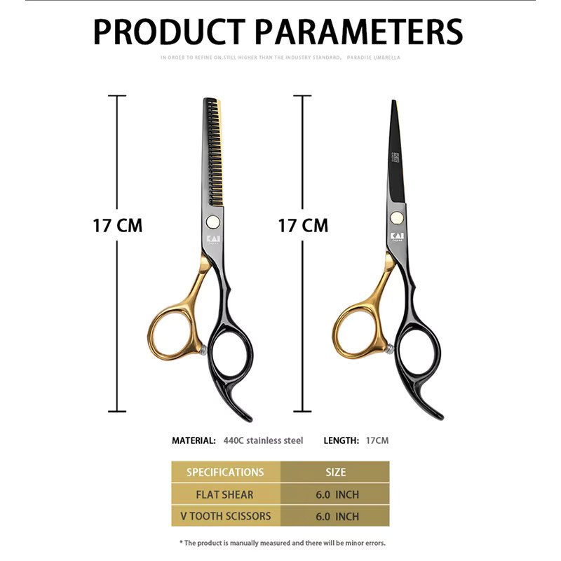 Professionelle Friseurschere aus Edelstahl, 6,0 Zoll, Unisex - Bild 2