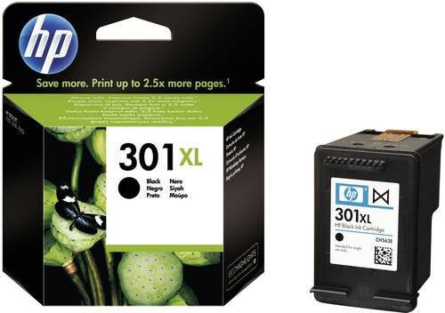 Original HP 301XL Tintenpatrone Schwarz CH563EE mit hoher Reichweite - Bild 1