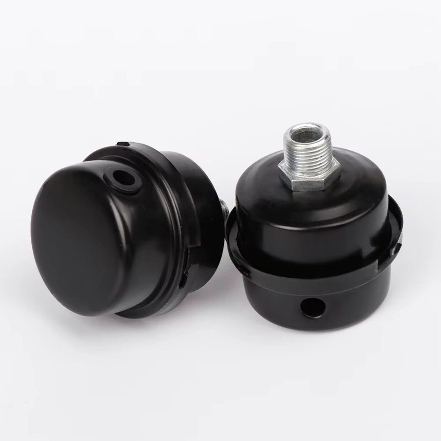 LEENKEA Ölfreier Schalldämpfer und Einlassfilter für Luftkompressoren in Schwarz, Durchmesser: 12,5 mm / 16 mm / 20 mm - Bild 4