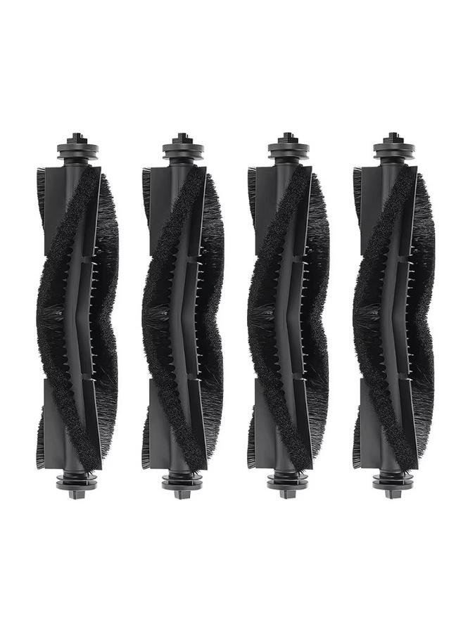 WINDNINJA Ersatz-Rollenbürste für Eufy X8 Pro und X8 Pro SES Roboterstaubsauger, waschbare Gummibürstenrolle in Schwarz - Bild 7