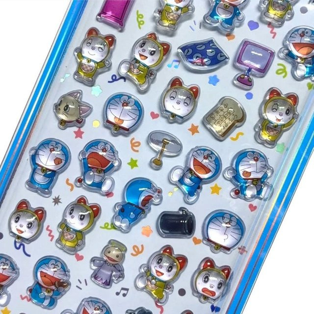 Keeppley Doraemon Aufkleber, 2-teiliges Set, Bunt / Mehrfarbig - Bild 1