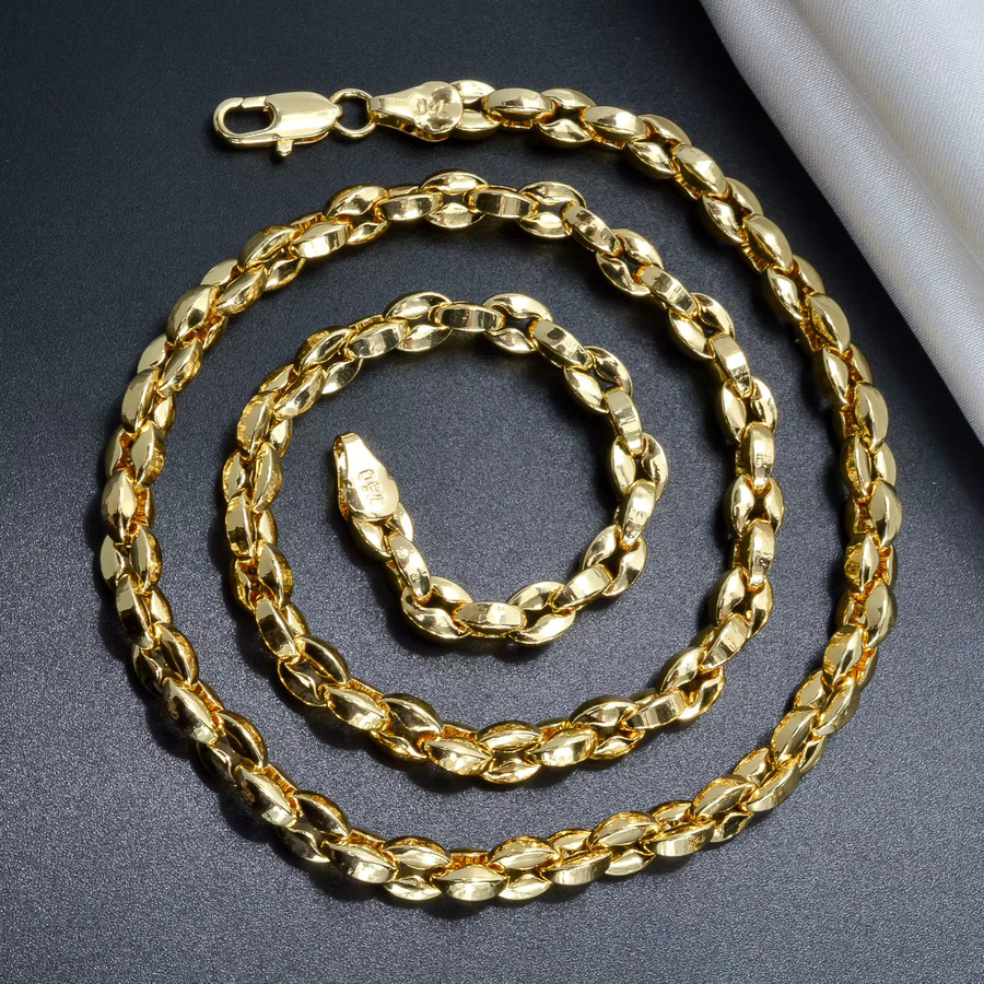 sny Halskette, Messing, Gold, Damen - Bild 4